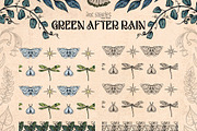 Green After Rain Botanical Set, an Object Illustration by Ink Stories (Thumbnail 12 of 13)