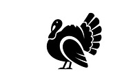Thanksgiving Turkey Silhouettes, an Illustration by Amazin_art (Thumbnail 2 of 16)