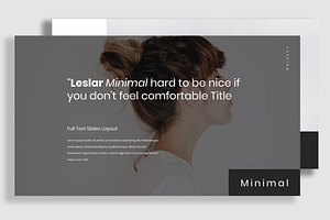 Leslar Minimal Google Slides