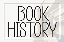 Book History | Script Font