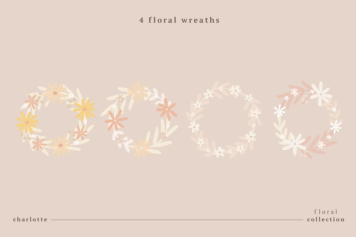 Charlotte Floral Collection, an Illustration by Emilie Cliche (Photo 6 of 8)