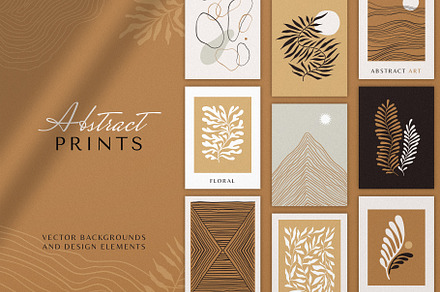 Abstract prints - modern art