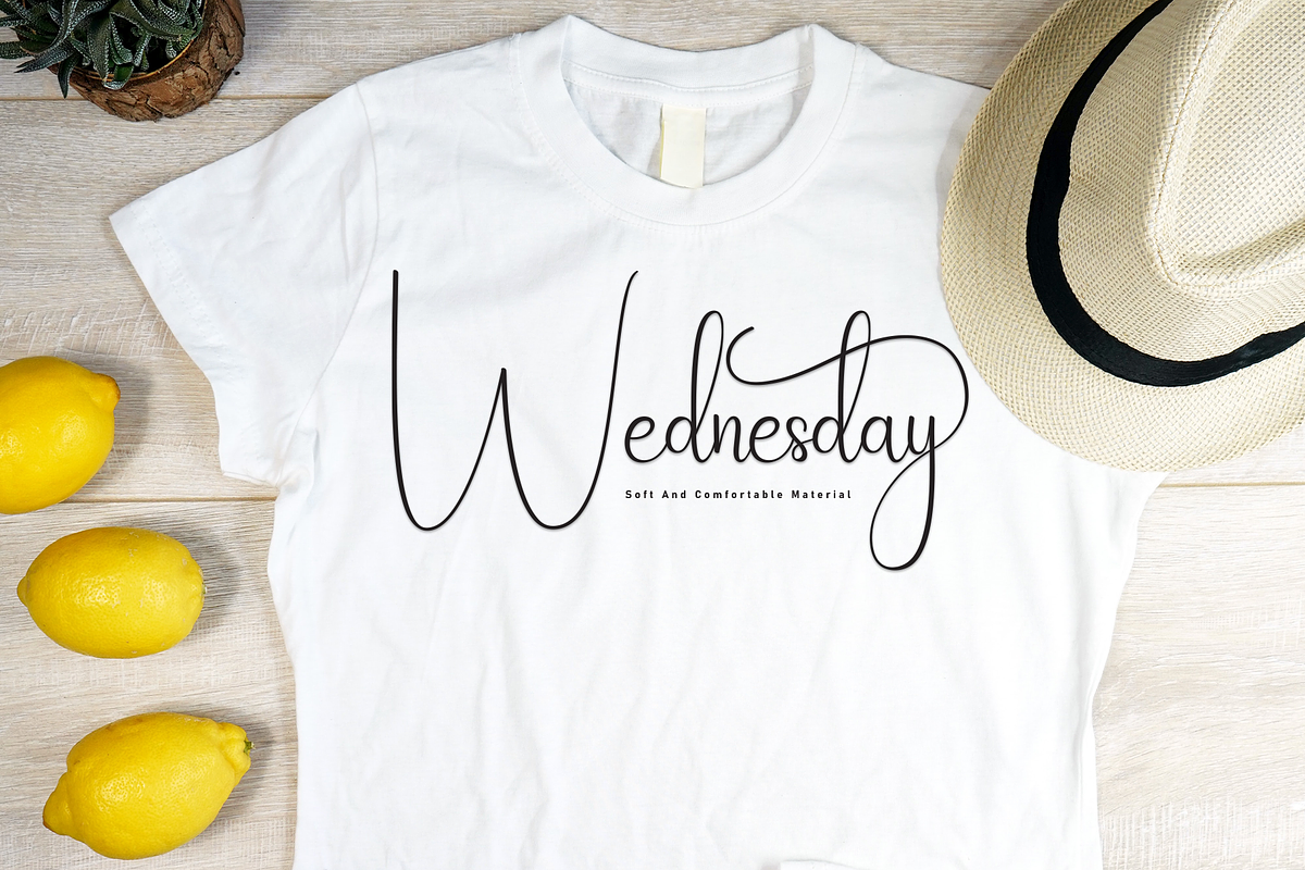 Rainday | Script Font, a Handwritten Font by Scratchones (Photo 4 of 9)