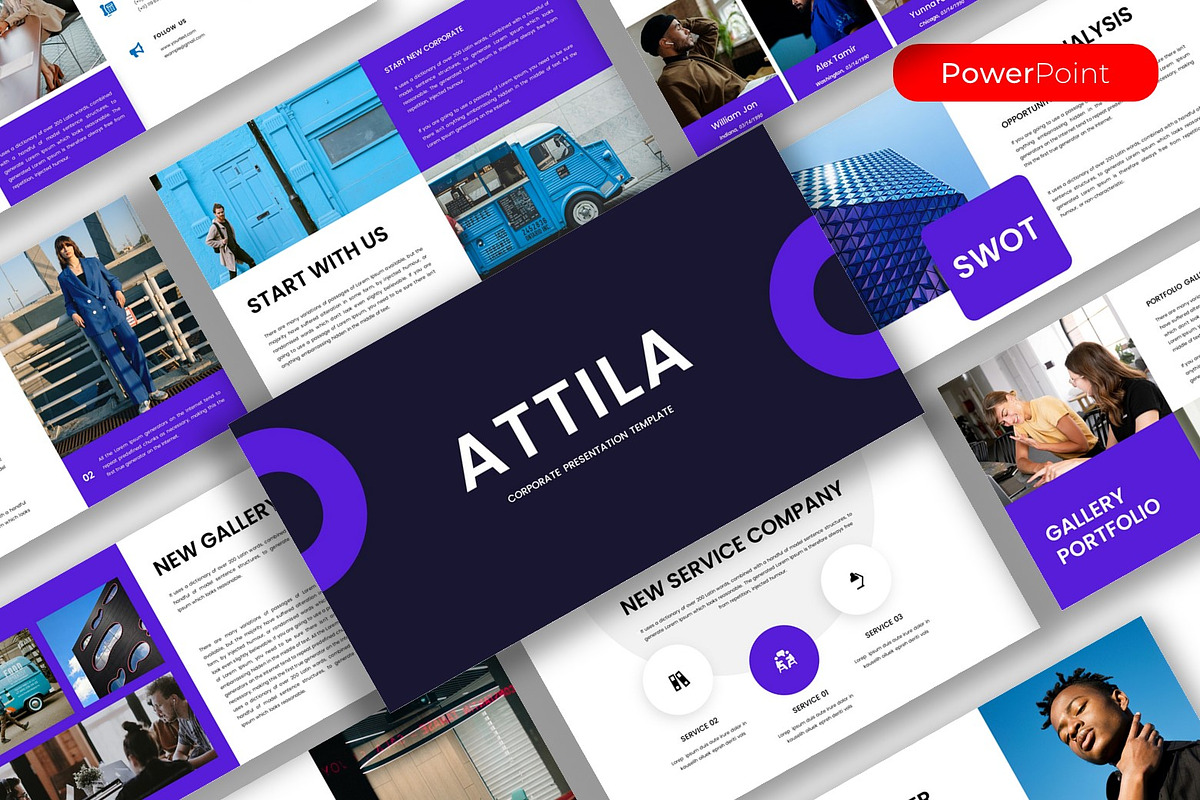 Attila - Business PowerPoint