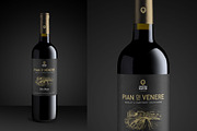 Premium Red Wine Mockup, a Product Mockup by ShinyPixel (Thumbnail 1 of 4)