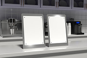 Standing Menu Mockup, an Advertising Mockup by Permadi Creative (Thumbnail 4 of 5)