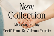 Zaloma, a Serif Font by Zaloma Studio (Thumbnail 2 of 10)