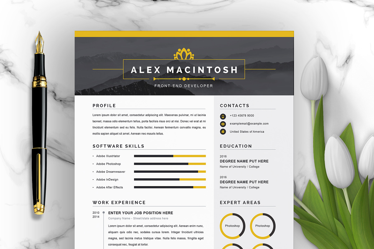 JOB WINNING RESUME - 50 TEMPLATES, a Resume Template by ResumeInventor (Photo 50 of 184)