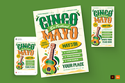 Cinco De Mayo Flyer, a Flyer Template by MMPixelCraft (Thumbnail 1 of 4)