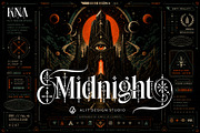 Boho Ether Typeface, a Serif Font by alit design (Thumbnail 2 of 20)