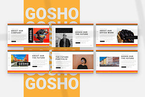 GOSHO Keynote Template