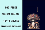 Summer Mushroom's Sublimation Clip, an Illustration by SVGArt (Thumbnail 4 of 8)