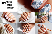 Nails Mockup 6 PSD files, a Mockup by GraphicVil (Thumbnail 3 of 9)