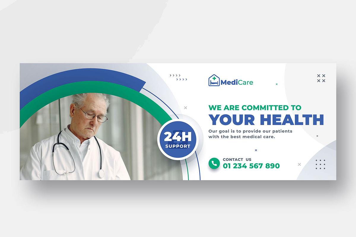 Medical health care instagram post, a Social Media Template by Uiparvin (Photo 6 of 14)