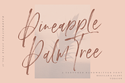 Pineapple Palm Tree - Handwritten..., a Script Font by Megi Satyo Widodo (Thumbnail 2 of 19)
