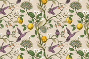 3 Botanical Vintage Patterns, a Pattern Graphic by Sunny_Lion (Thumbnail 3 of 4)
