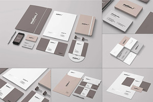 Branding / Identity Mock-up, an Advertising Mockup by zippypixelstudio