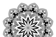 27 mandala vector backgrounds design, a Pattern Graphic by NJ Himel (Thumbnail 23 of 28)