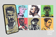Vector Portrait Photo Effect, an Action Add-On by Amorjesu.com (Thumbnail 20 of 28)