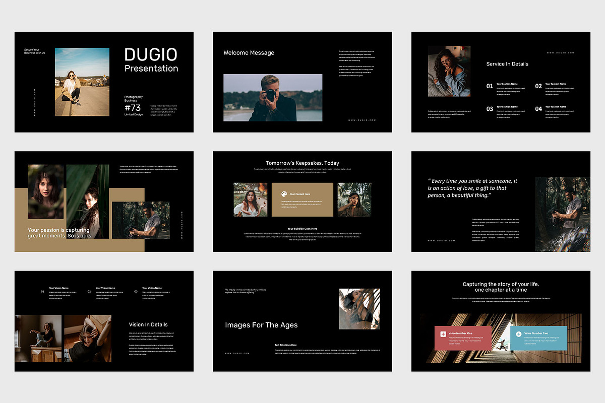 Dugio : Photo Business Powerpoint, a Presentation Template by Punkl Camp (Photo 6 of 9)