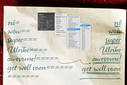 LiebeHeide Brush, a Font by LiebeFonts (Thumbnail 17 of 20)