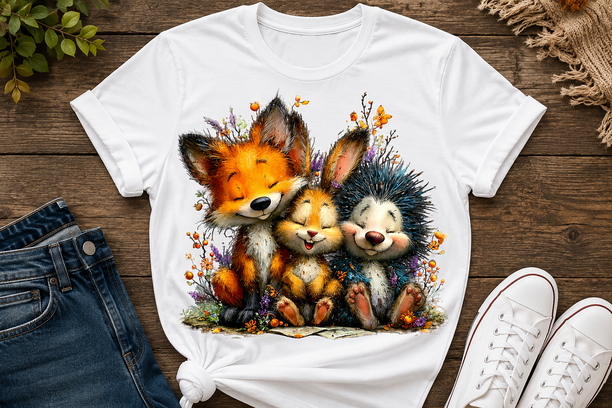 Watercolor Animals Clipart, a Seasonal Illustration by CreationArt (Photo 7 of 7)