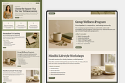 Wellness & Life Coach Website, a Wix Template by Kitteeh (Thumbnail 14 of 20)