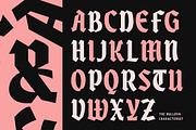The Bullova Blackletter Fonts, a Blackletter Font by Angin Studio (Thumbnail 10 of 18)