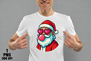 Pink Santa Png Santa Clipart Christm, an Illustration by Daily.Designs (Thumbnail 2 of 10)