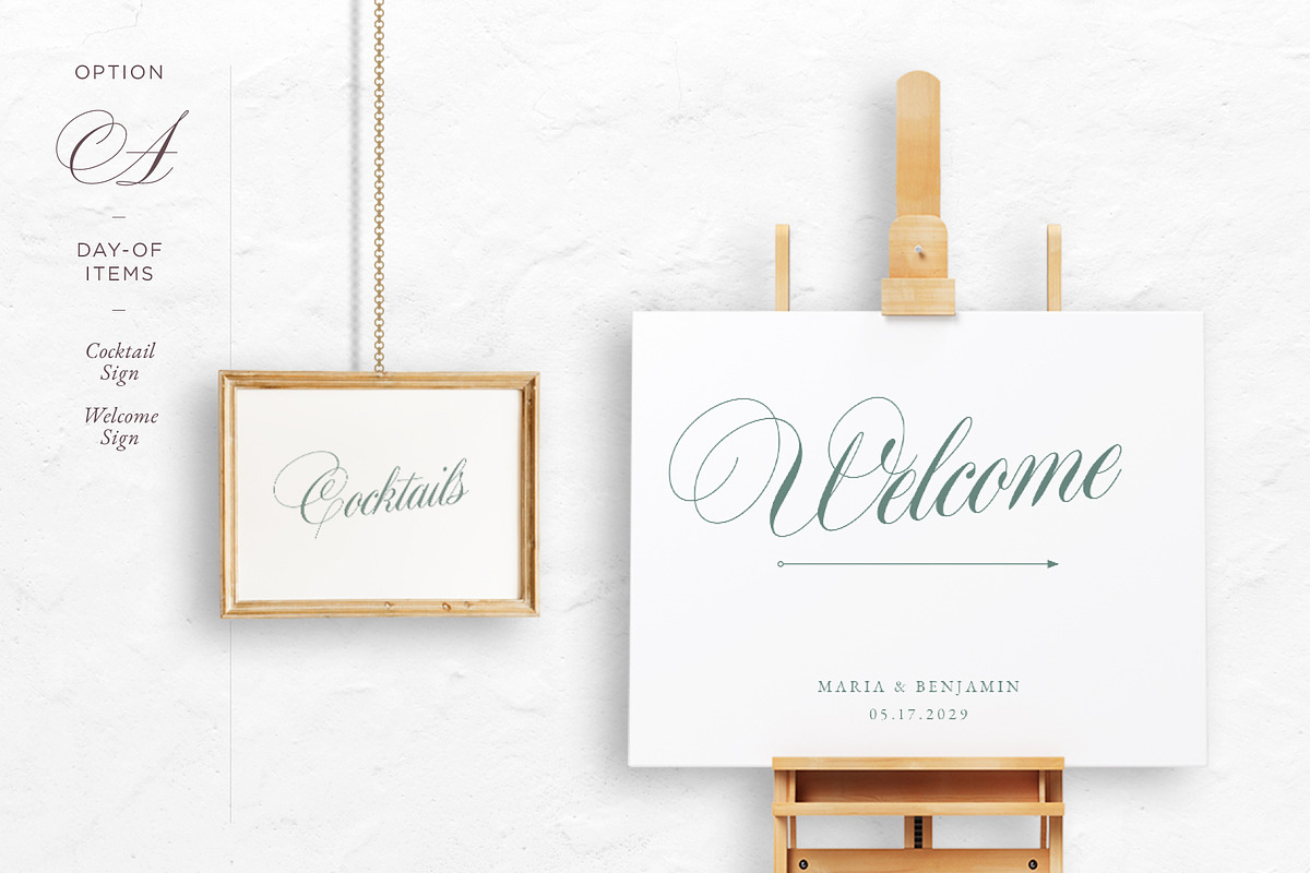 Old England Wedding Suite Collection, an Invitation Template by volume 1 visual design (Photo 5 of 33)