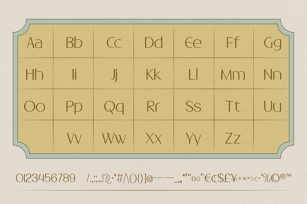Modettra, a Sans Serif Font by graphicook (Photo 3 of 10)