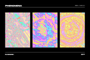 Trippy - 32 Psychedelic Backgrounds, a Texture Graphic by FLYERWRK (Thumbnail 14 of 16)