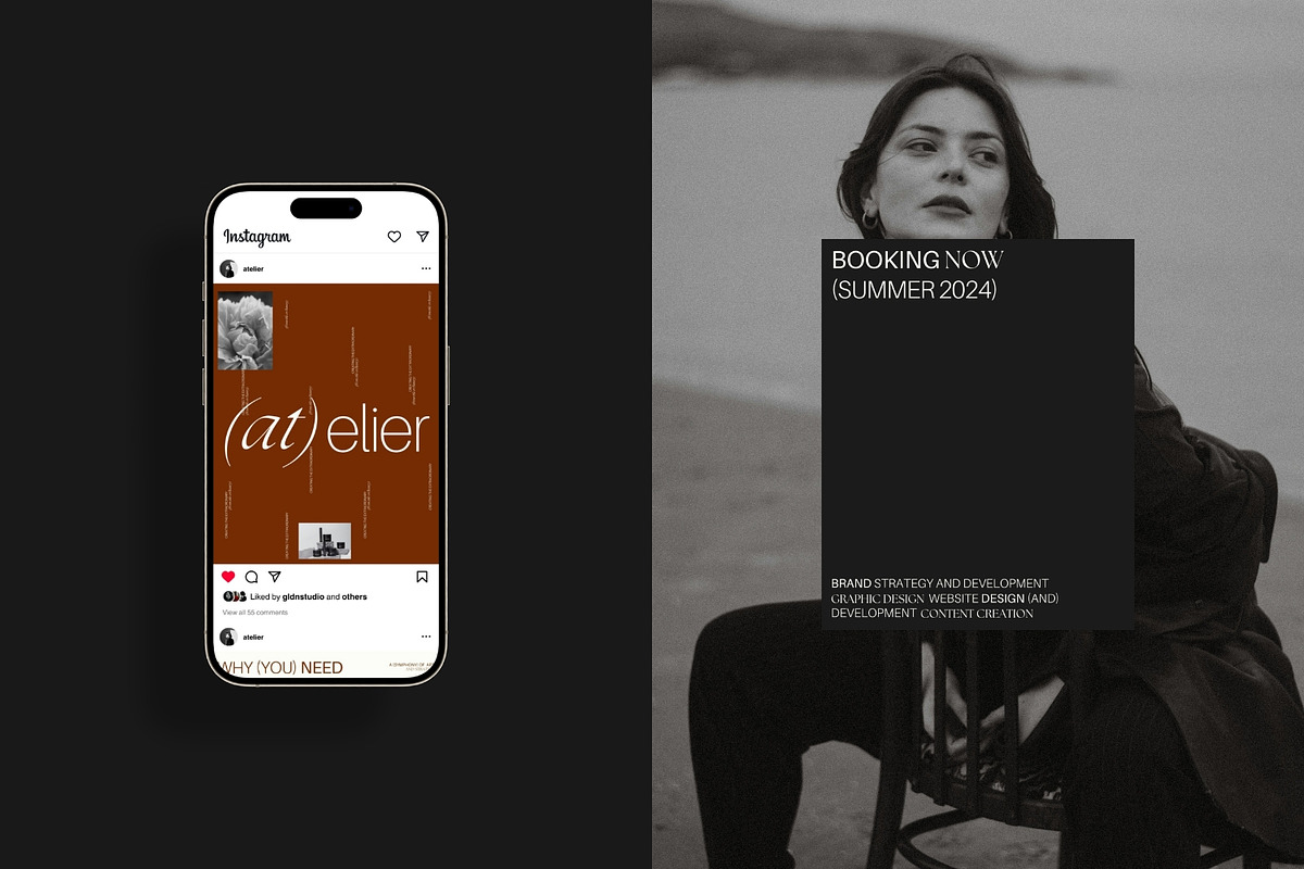 Canva Social Media Kit | Atelier, a Social Media Template by GLDN Studio (Photo 10 of 14)
