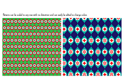 Seamless Christmas Patterns, a Pattern Graphic by Melissa Held Designs (Thumbnail 3 of 9)