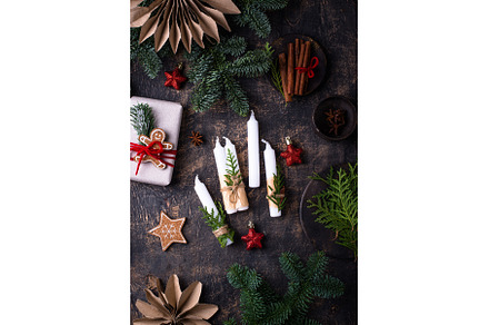 Procass of decorating Christmas, a Holiday Photo by Yulia Furman