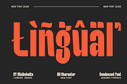 Genant Bodeirna - Modern Condensed, a Sans Serif Font by MaikoHatta (Thumbnail 6 of 10)
