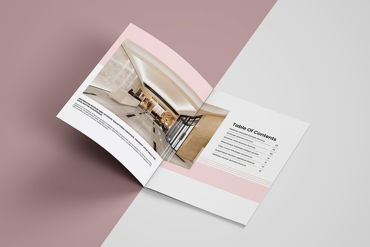 Design Portfolio Template, a Brochure Template by Template Shop (Photo 2 of 11)