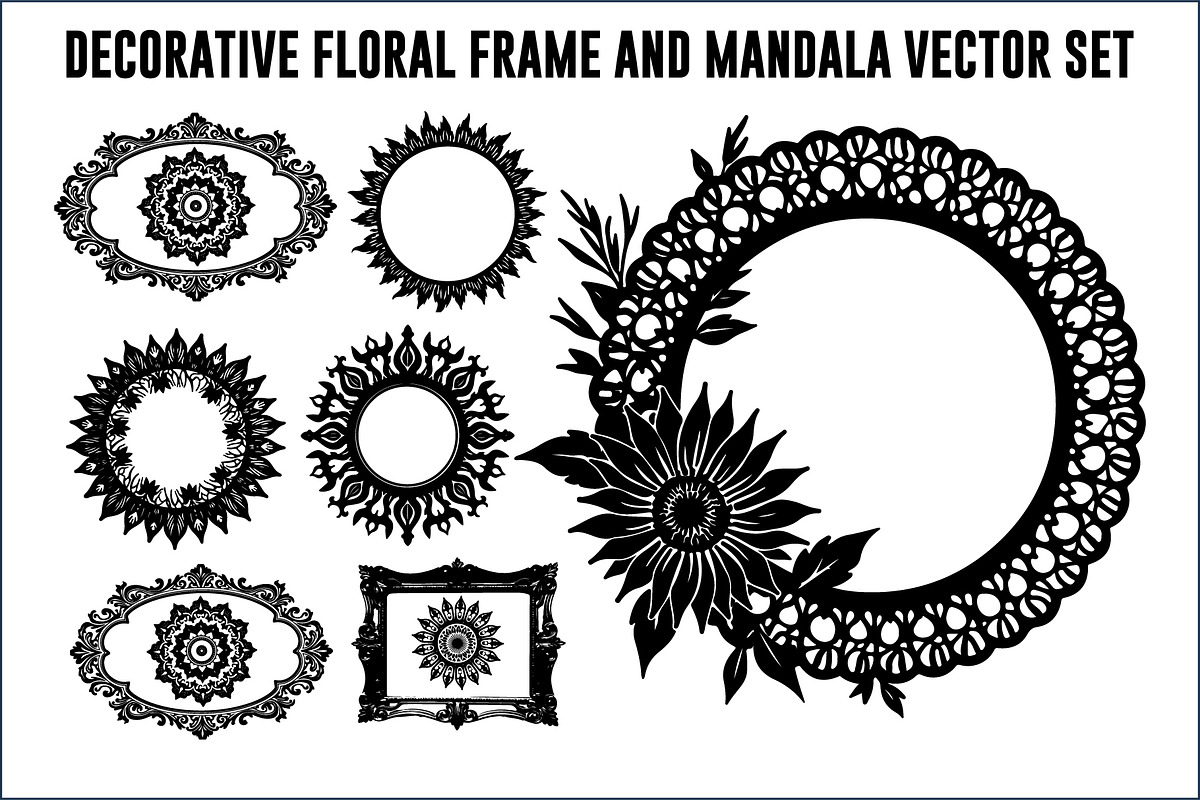 Vintage Floral Laser Cut Ornamental, an Object Illustration by Designs_River (Photo 1 of 10)