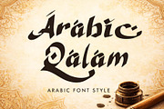 Arabic Qalam, a Handwritten Font by Yoga Letter (Thumbnail 1 of 5)