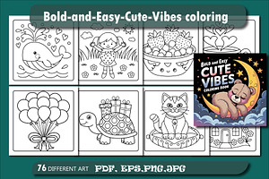 Bold-and-Easy kids coloring page, an Education Illustration by Design House