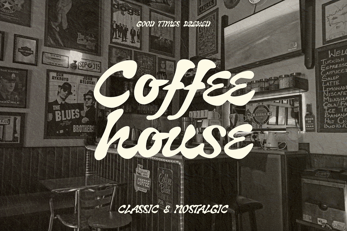Velvetflow – Smooth Nostalgic Font, a Script Font by Creacy Studio (Photo 2 of 10)