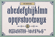 Soft Mouth Victorian Typeface, a Blackletter Font by alit design (Thumbnail 16 of 24)