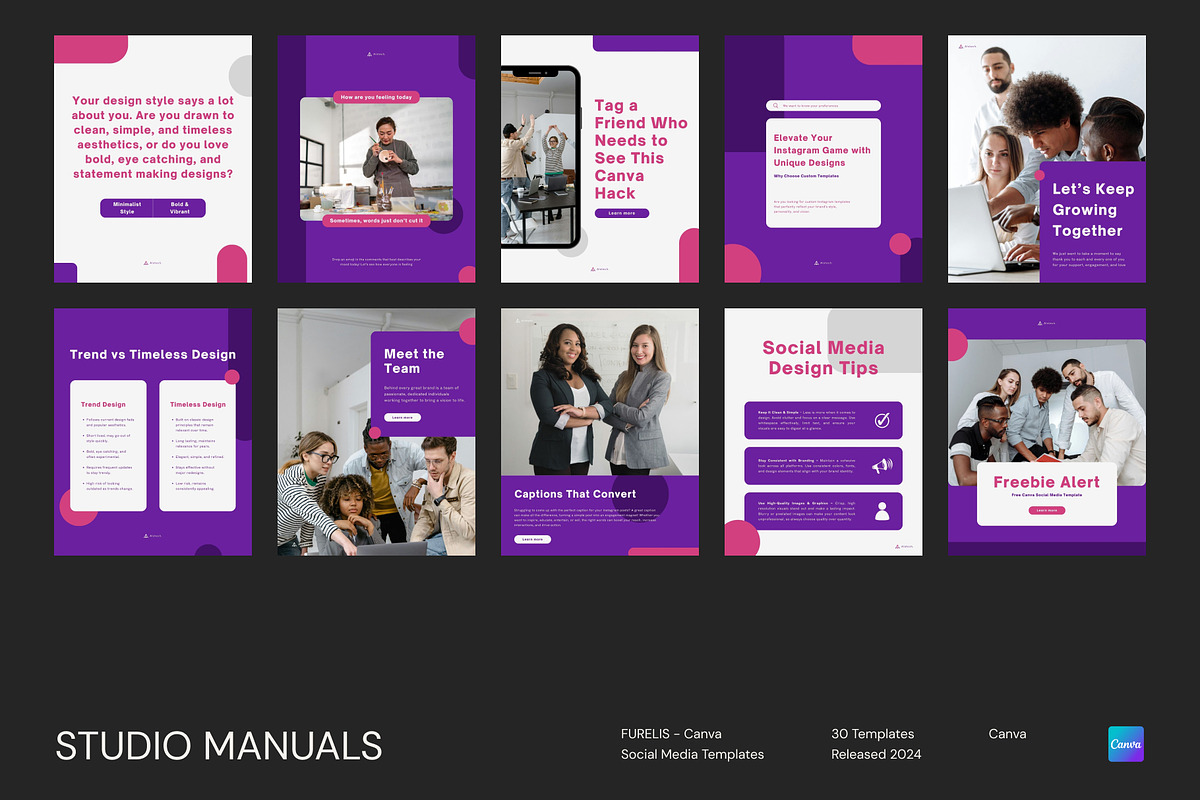 FURELIS - Social Media Templates, a Social Media Template by Studio Manuals (Photo 3 of 8)