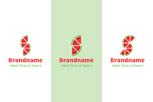 Letter S Watermelon Logo, a Branding & Logo Template by Pray Art Design Studio