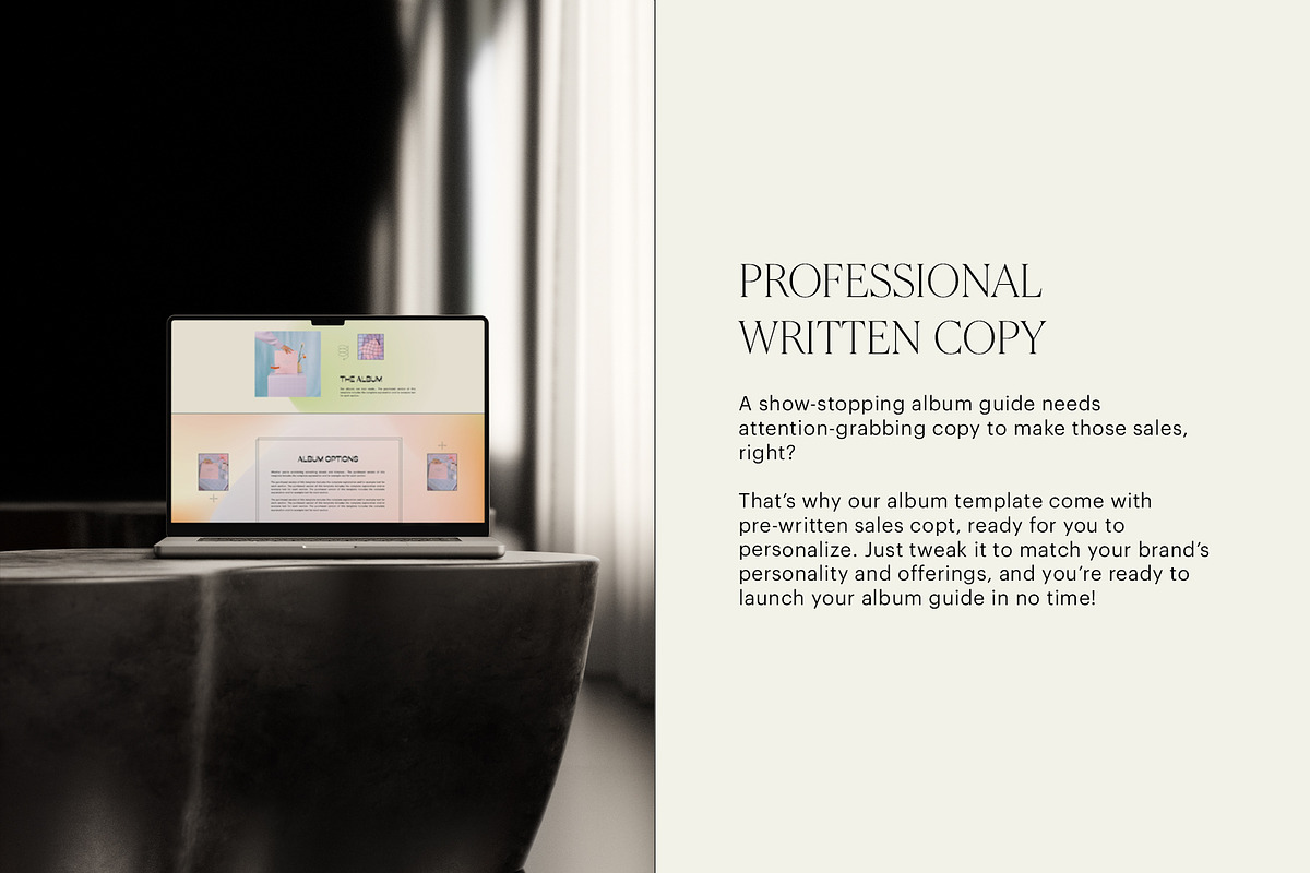Y2K | Album Guide Webpage, a Marketing Template by Studio Leelou (Photo 7 of 9)