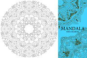 Mandalas for coloring12, an Object Graphic by Watercolor fantasy (Thumbnail 3 of 9)