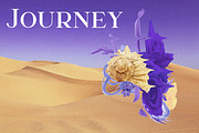 Vibe - purple psychedelic collage, an Object Illustration by Olga Koelsch (Thumbnail 4 of 13)