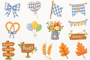 Oktoberfest Festival Clipart Autumn, a Seasonal Illustration by SugarCloudStudioArt (Thumbnail 5 of 5)