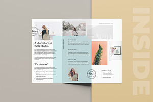 Studio Profile Trifold Brochure