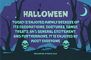 Octer a Halloween Cartoon Font, a Handwritten Font by Rasiorise Studio (Thumbnail 3 of 8)